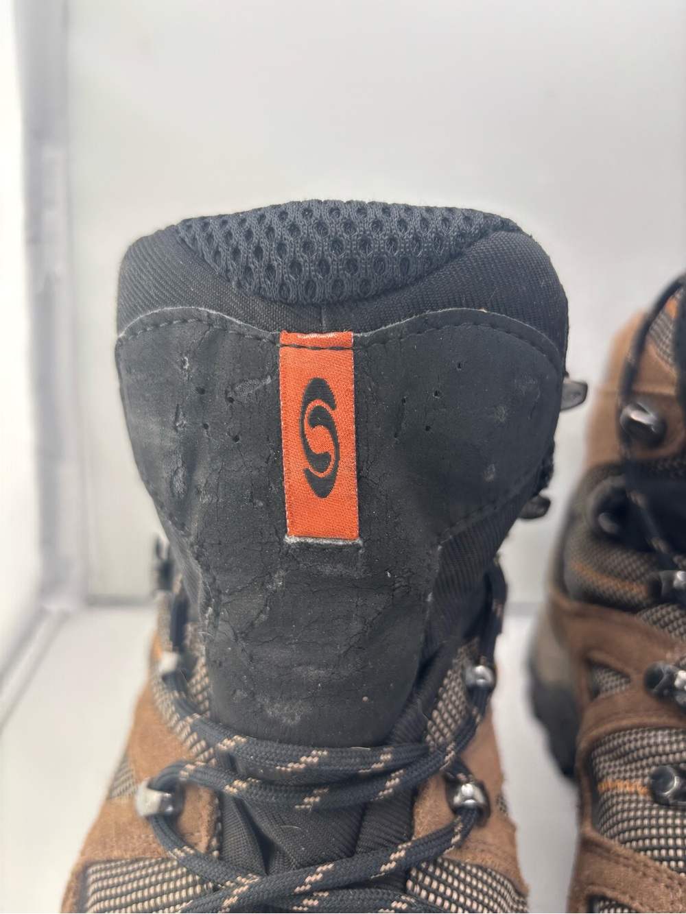 Salomon Brown and Black Men's Hiking Boots size 11.5 - Picture 14 of 16